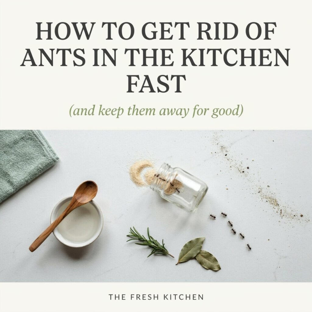 How to Get Rid of Ants in the Kitchen Fast